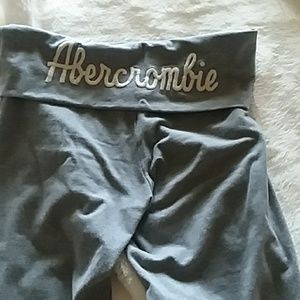 Abercrombie and Fitch foldover yoga pants